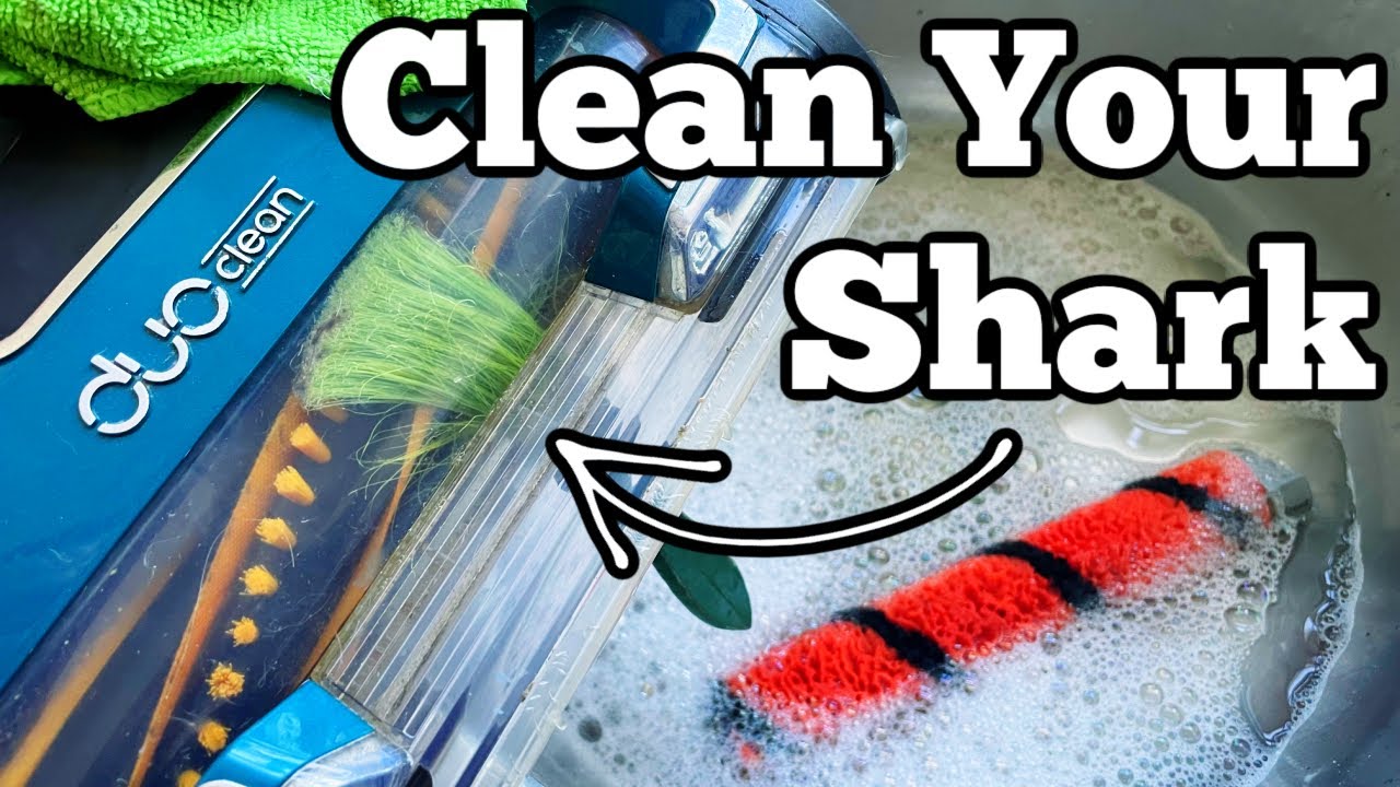 Как чистить насадку для пола Shark Brush Roll DuoClean