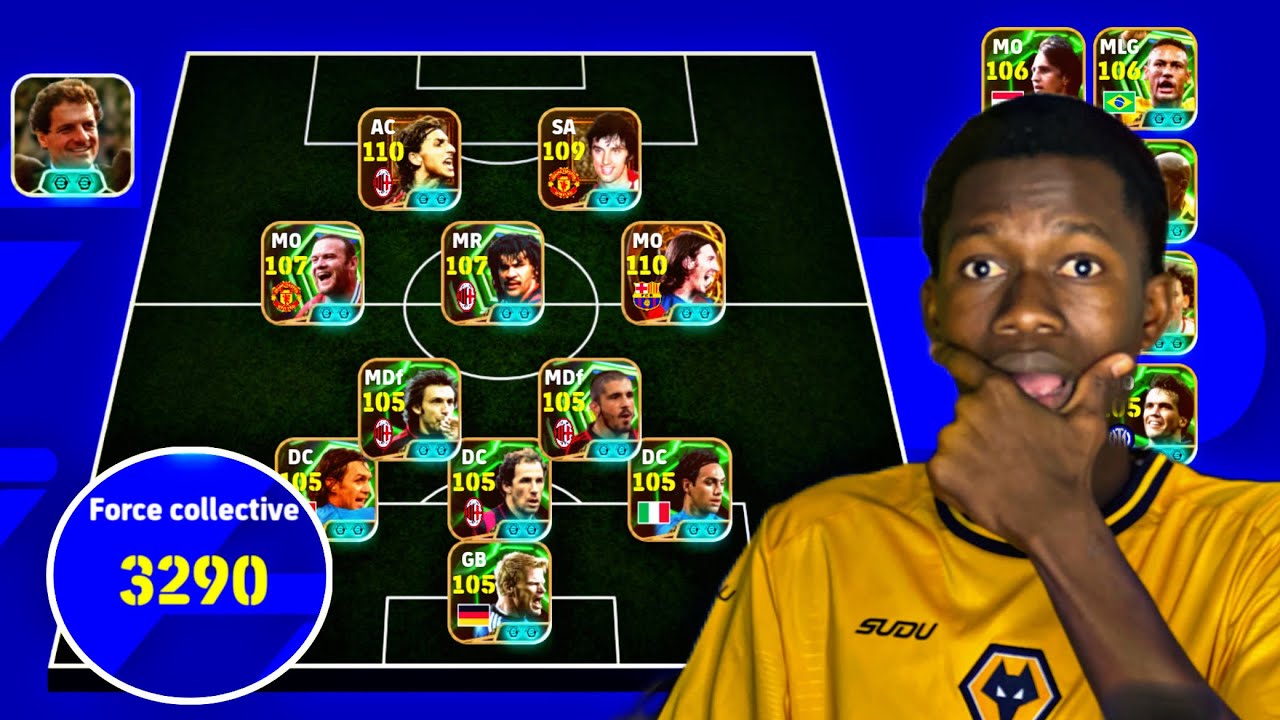 JE VOUS PRÉSENTE MON ÉQUIPE ULTIME 😱🔥 3290 DE FORCE COLLECTIVE | eFootball 26 Mobile
