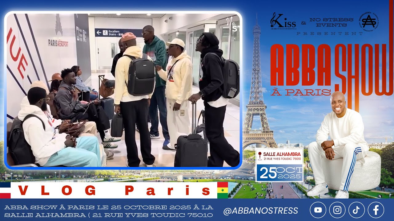 Vlog Paris / Dakar: Niamakhite, Toch, Ndiol and Baye explode Paris