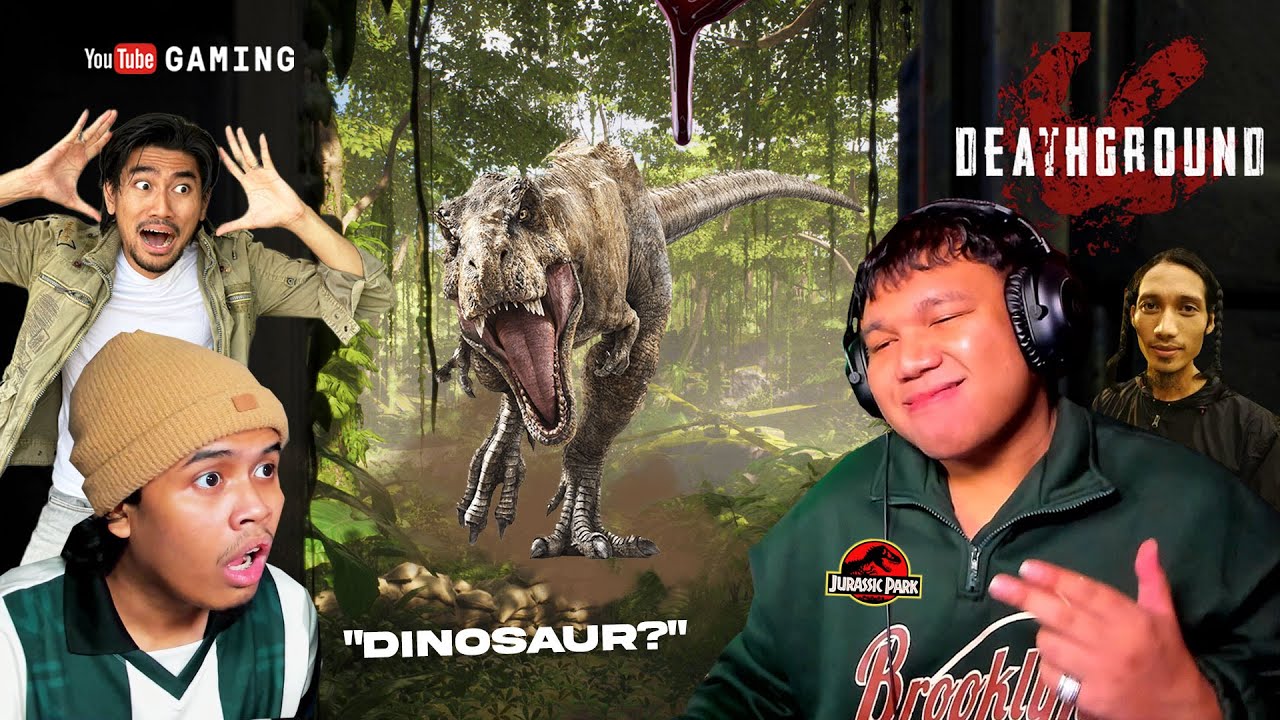 🔴 (Horror!) Mampukah OOHAMI & TEAMKEMUT😨 Keluar dari TAMAN DINOSAUR iNi? - Deathground | Malaysia