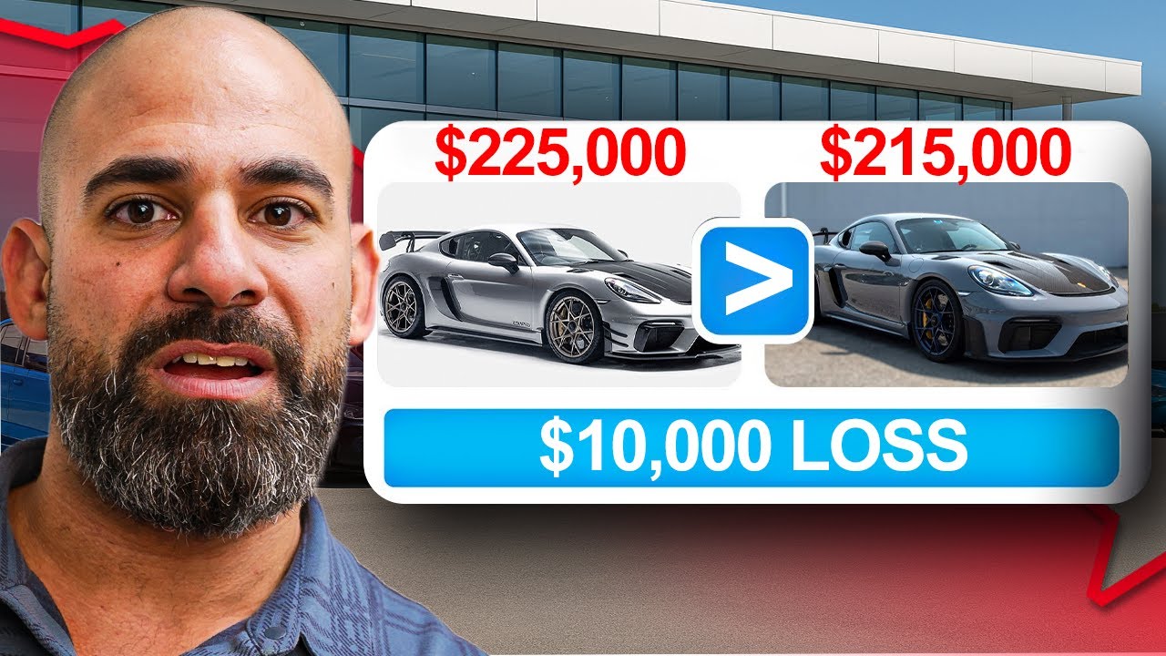 I Just LOST $10,000 on a Porsche Deal?!? | Day in the Life of a LUXURY Car Dealer