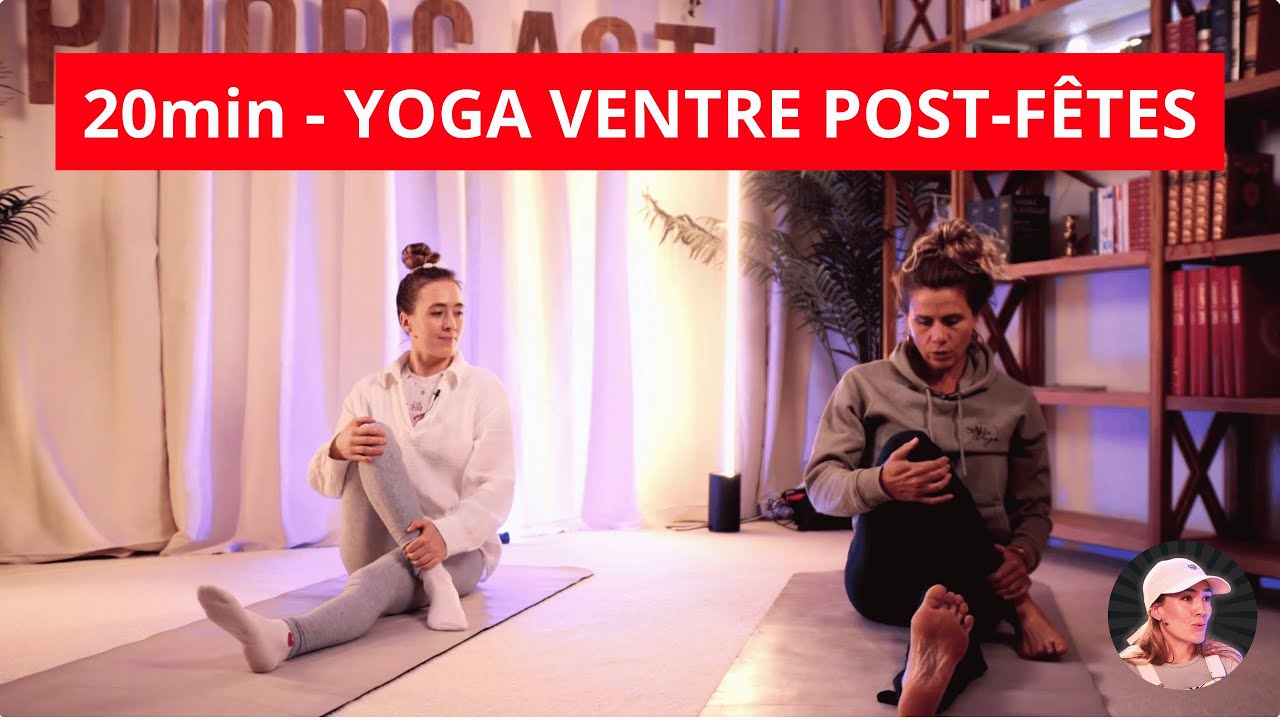 SII, ballonnements & ventre gonflé : 20 min de yoga doux pour soulager la digestion après les fêtes