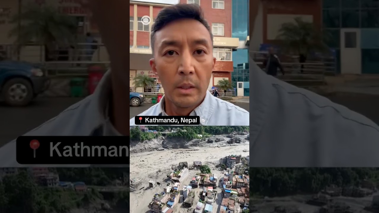 More than 12,000 people reported missing in Nepal following flash floods, landslides #shorts