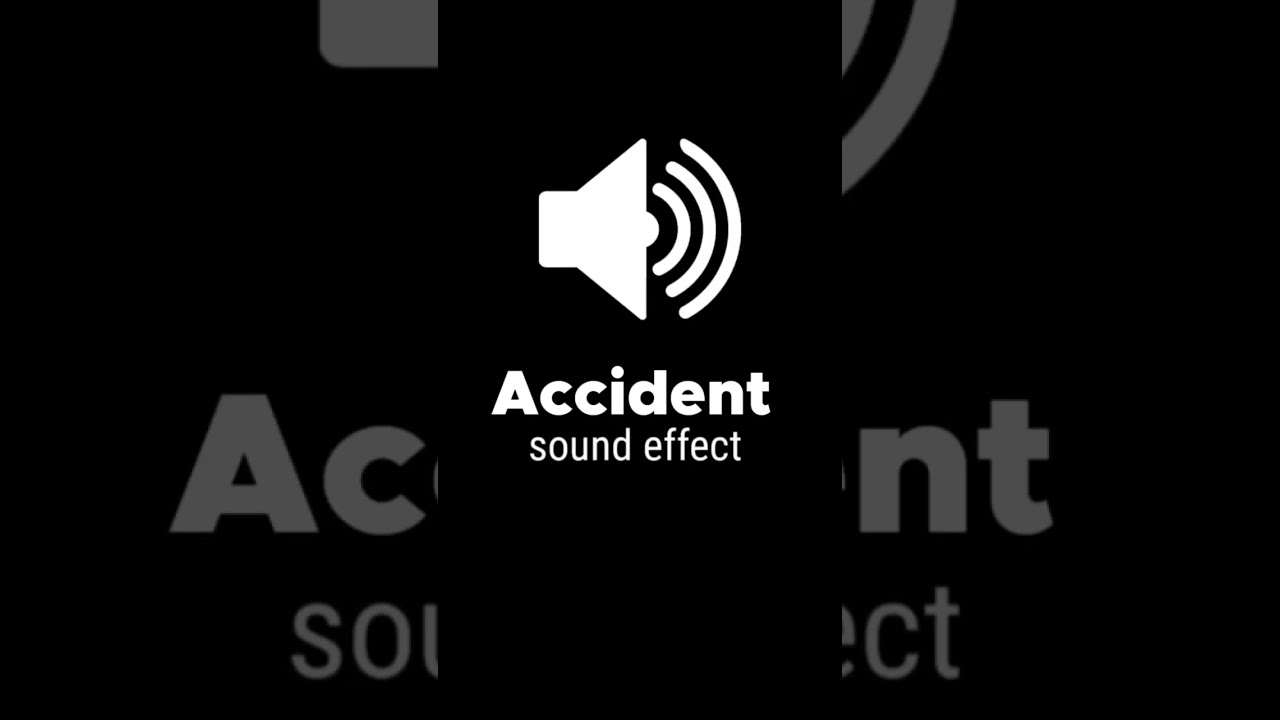 Accident sound effect ⚠️ Please like subscribe 😁#soundeffects #soundeffectnocopyright #shorts