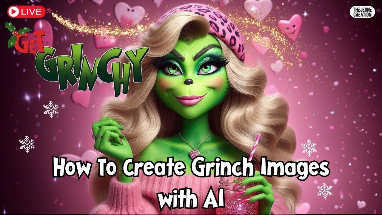 CREATE Your Own Grinch Image with AI Like a PRO!