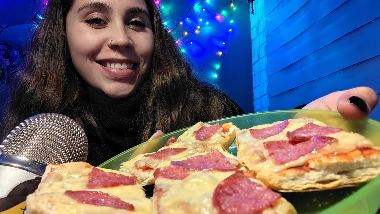 ASMR | MUKBANG COMIENDO PIZZA 🍕