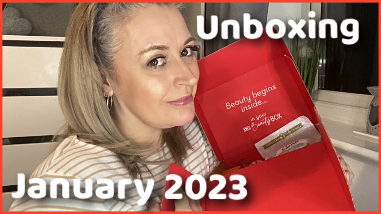 OK Beauty Box January 2023 Unboxing - The Wellness Edit *Contents Worth Over £95*