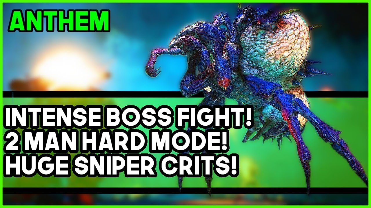 Anthem - 2 Man Tyrant Boss Fight! Hard Mode Activated!