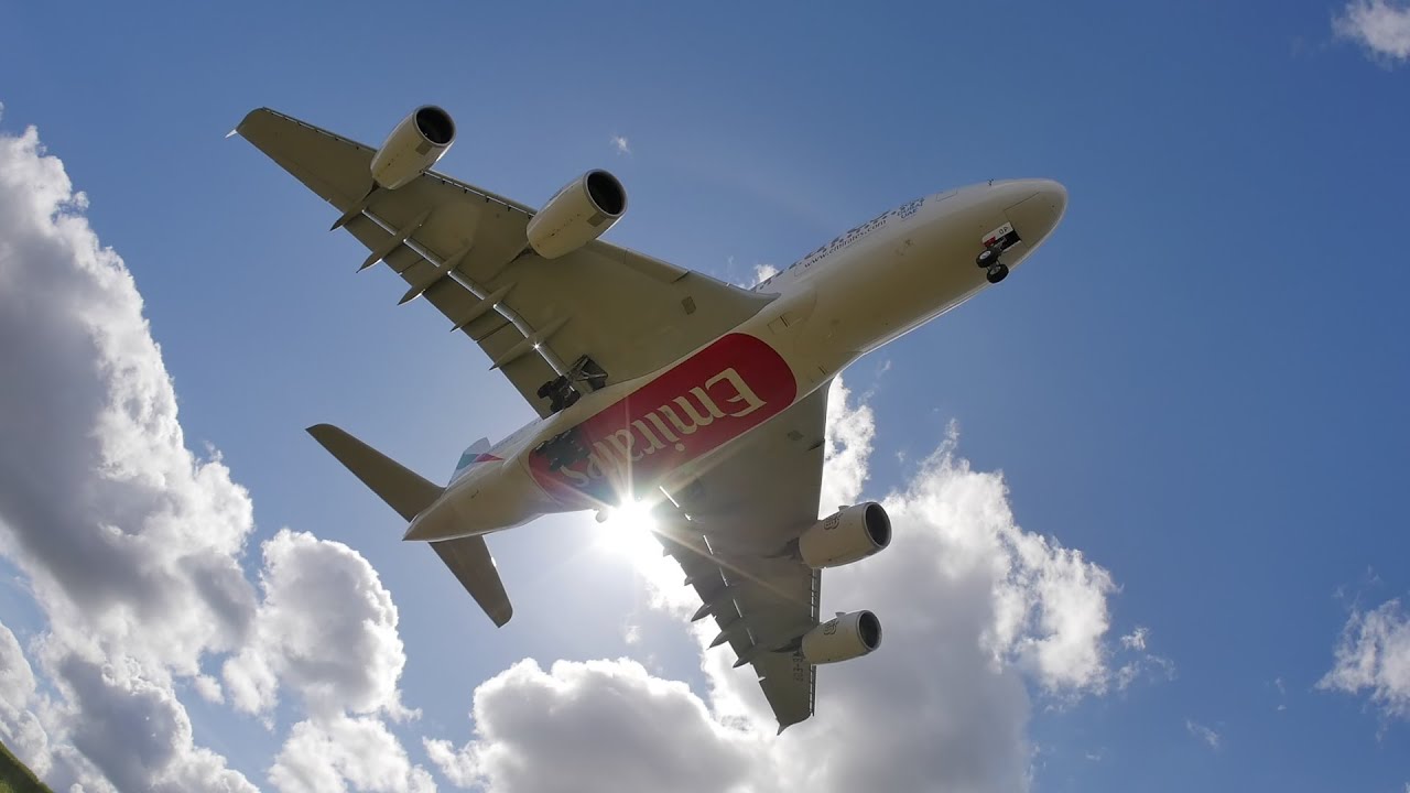 Very HEAVY week at BHX (A380 A340 747)