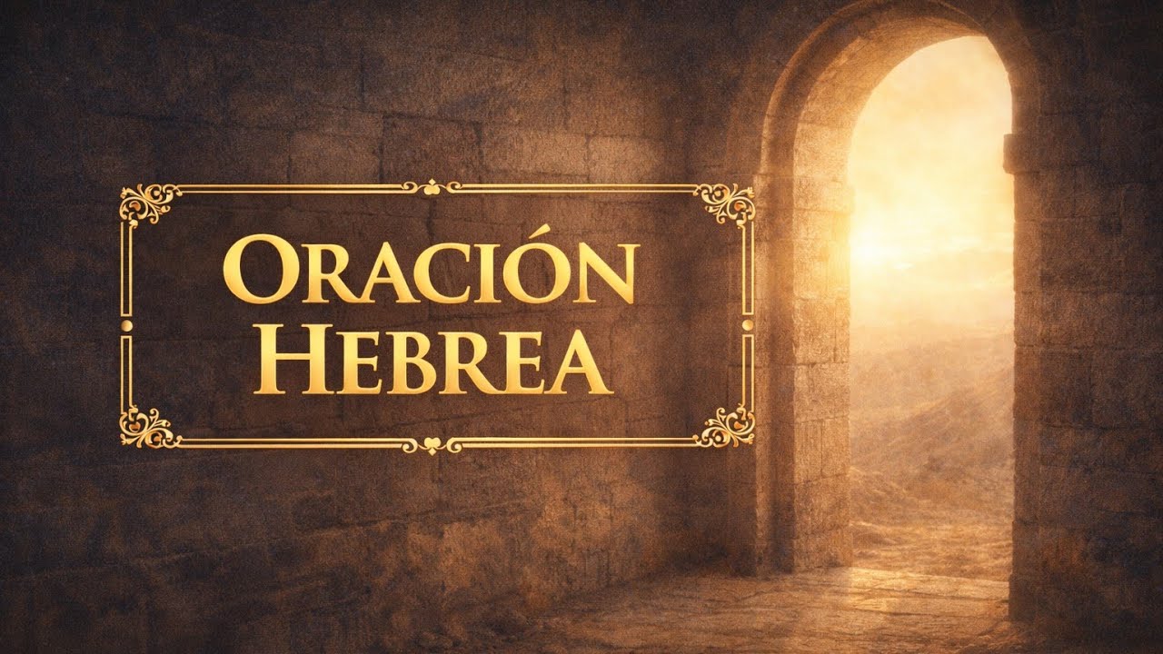 Oración Hebrea del Umbral — Magnífica y Profunda