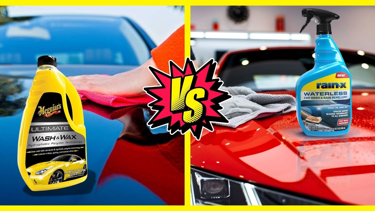 Rain-X Waterless Wash против Meguiar’s – какое средство лучше моет и не царапает поверхность?