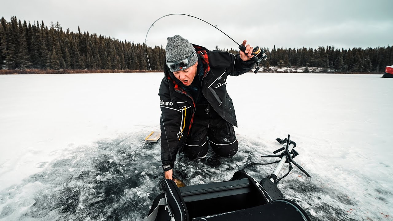 Incredible Ice Fishing In Manitoba (Two Personal Bests)