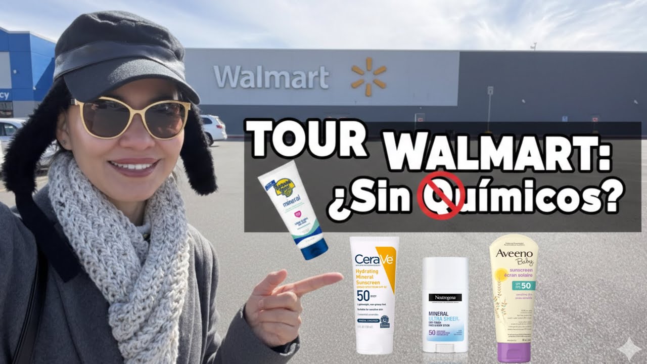 Protector Solar Mineral vs Químico (Guía Real en Walmart)