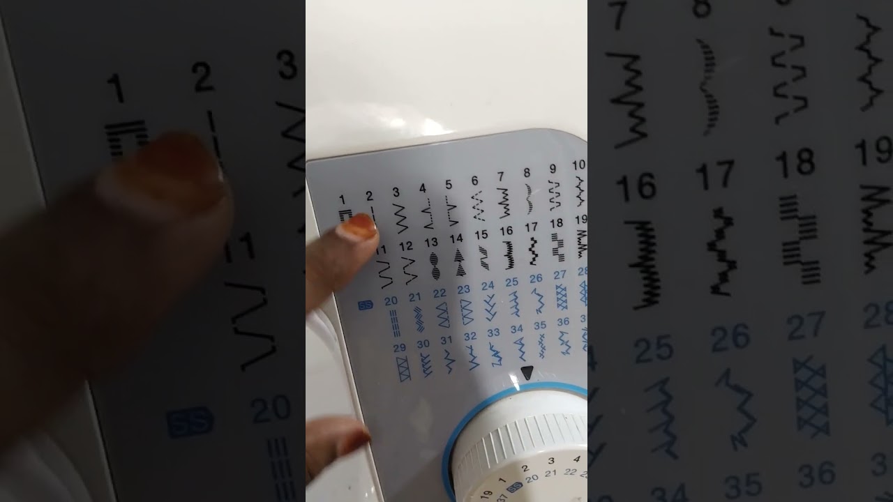 interlock in sewing setting in brother #simple#sewingtricks#brotherGS3710#settings