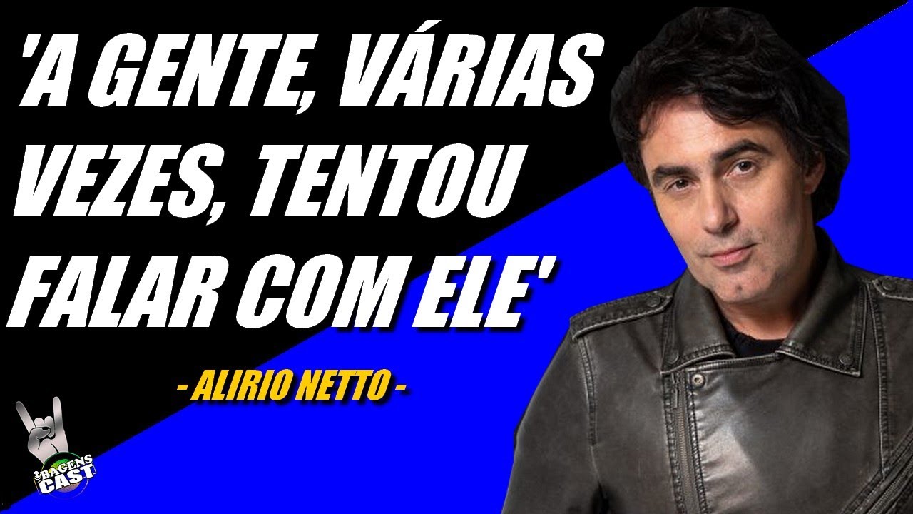 Alírio Netto fala sobre como reagiu ao fim do Shaman