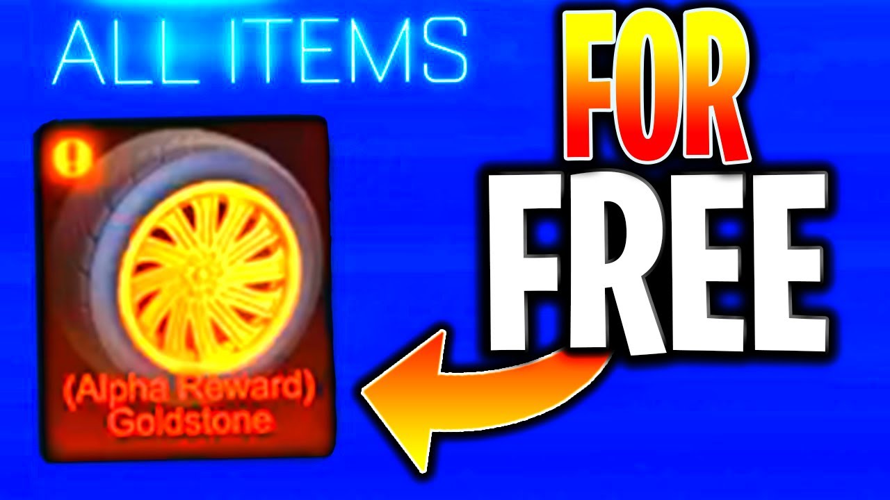 How To Get ALPHA WHEELS FOR FREE (GOLD STONE WHEELS)