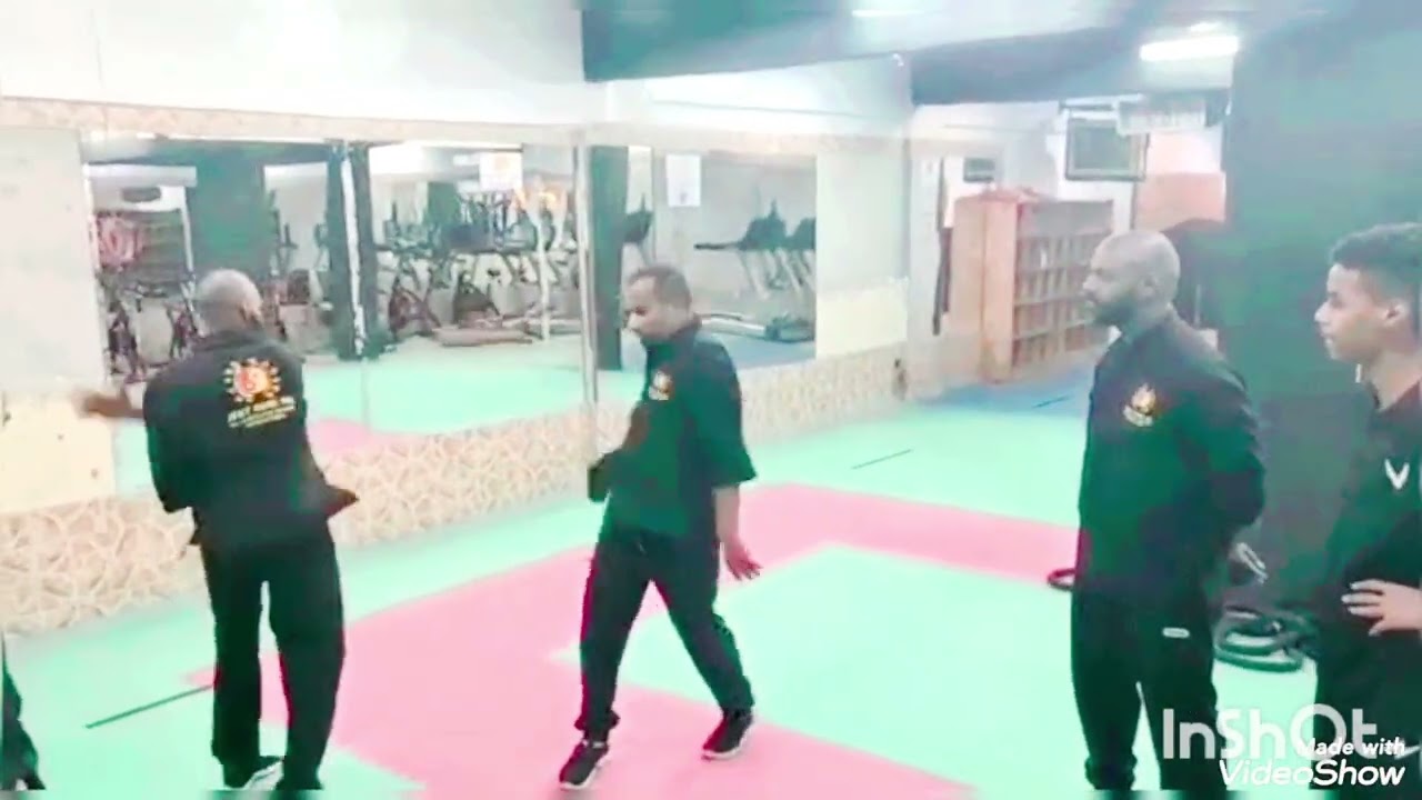 من تدريبات استخدام/ صفعة الجاو ساو « البالم فيست » الشيفو/ أحمد مجرشي jun fan jeet kune do  