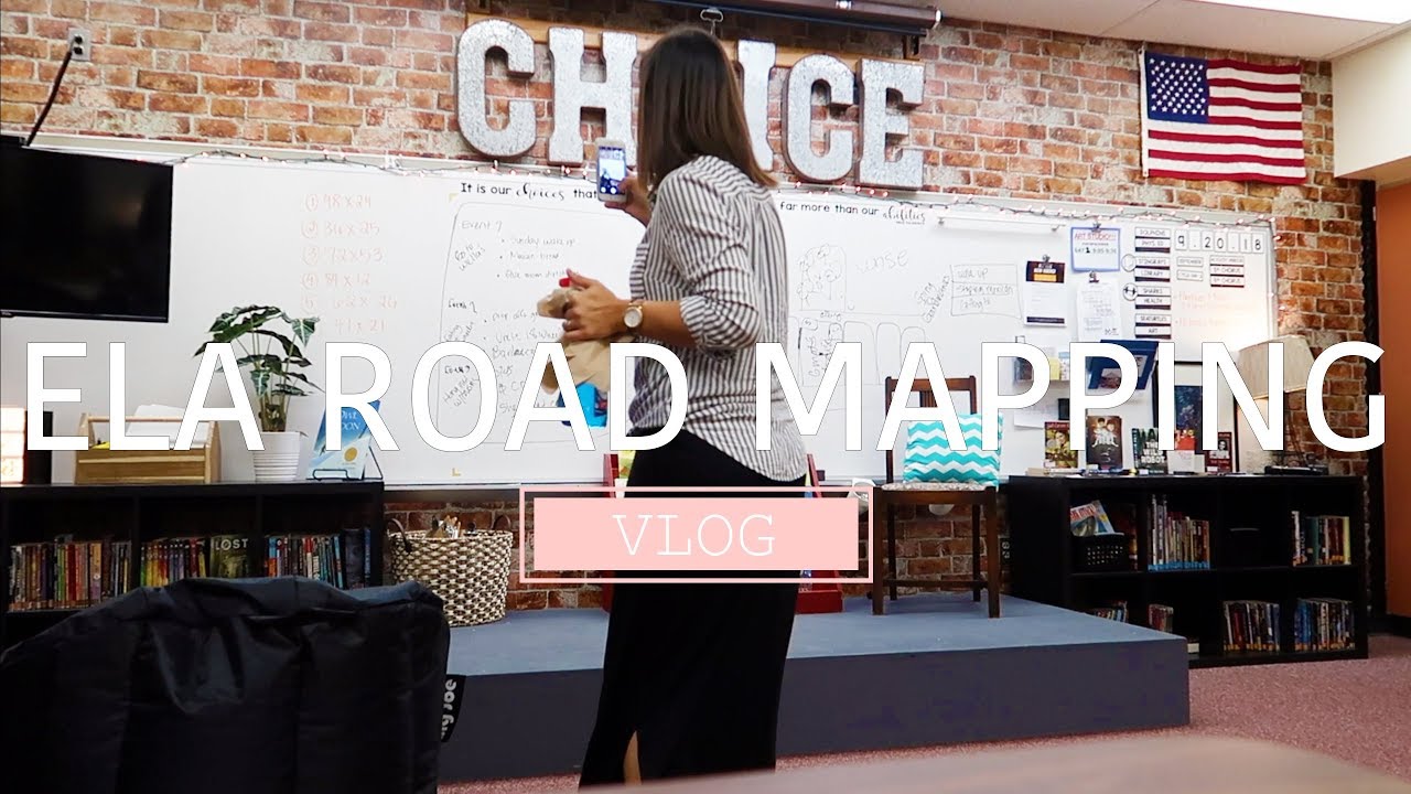 ELA ROAD MAP | Teacher Vlog