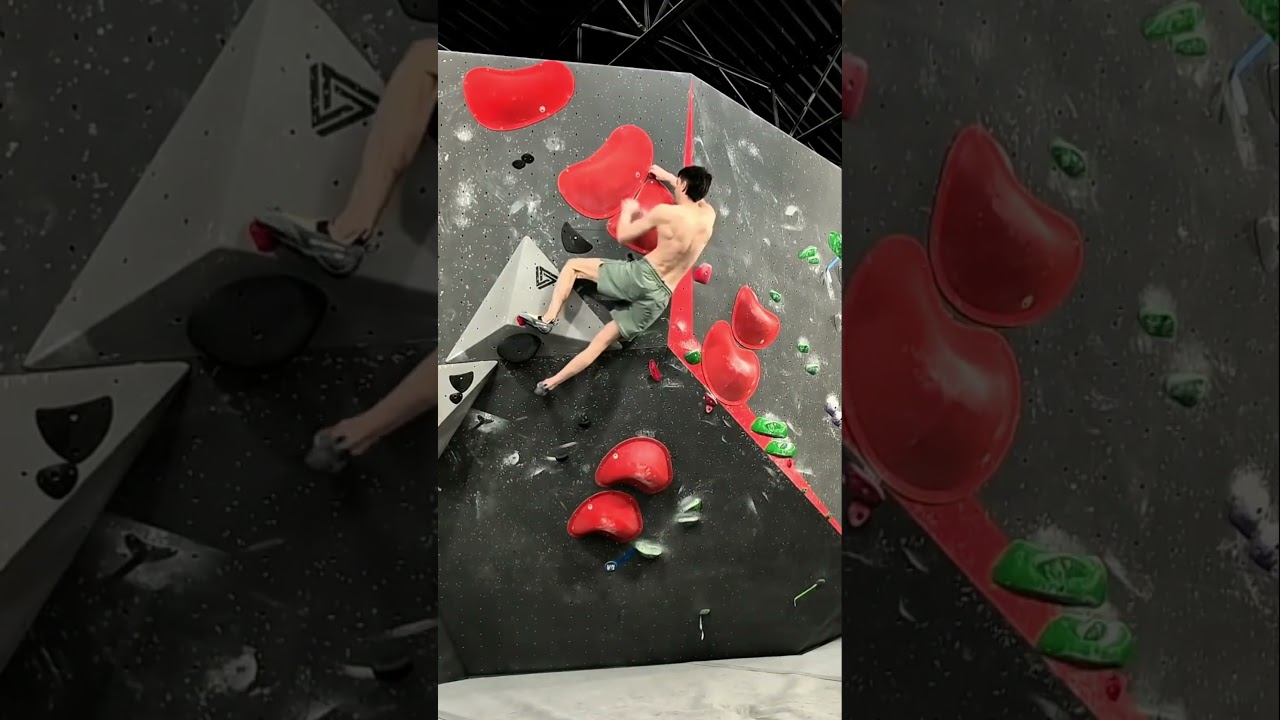 Left Hand Climbing Technique: The Thumb Trick. #climbing #climbingtechnique #bouldering
