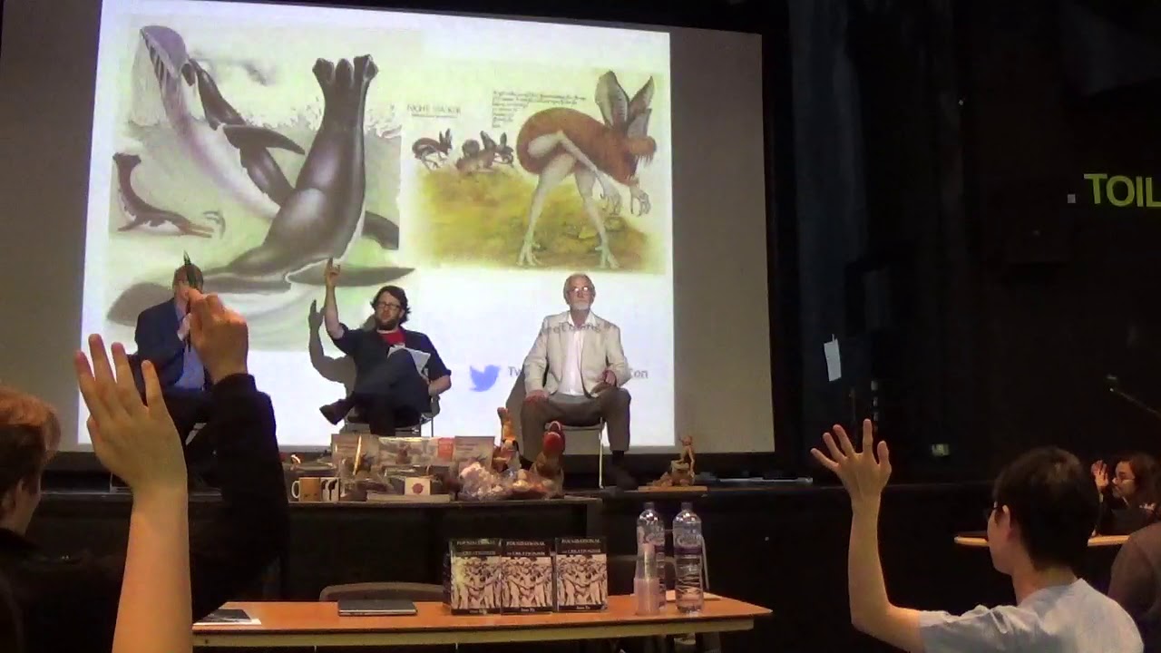 Speculative Biology On Stage, A Discussion Featuring Dougal Dixon and Gert van Dijk, TetZooCon 2018