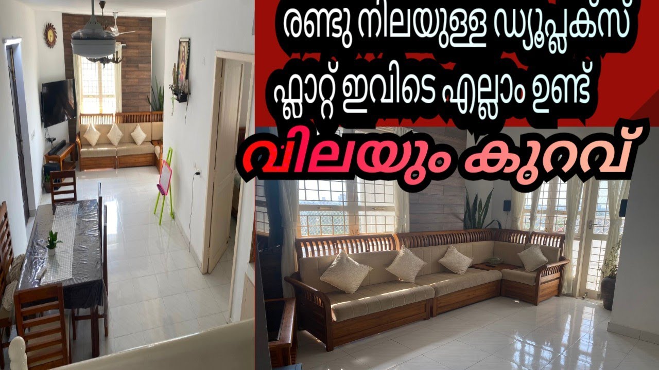 brand duplex 2050 sq. ft fully furnished flat palarivattom kochi ernakulam kakkanad