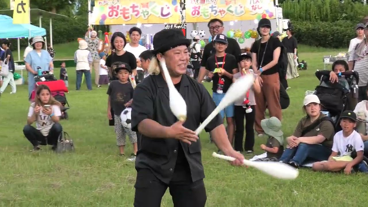 大道芸人ひろと in 蜻蛉池ナイトバブルフェス2025