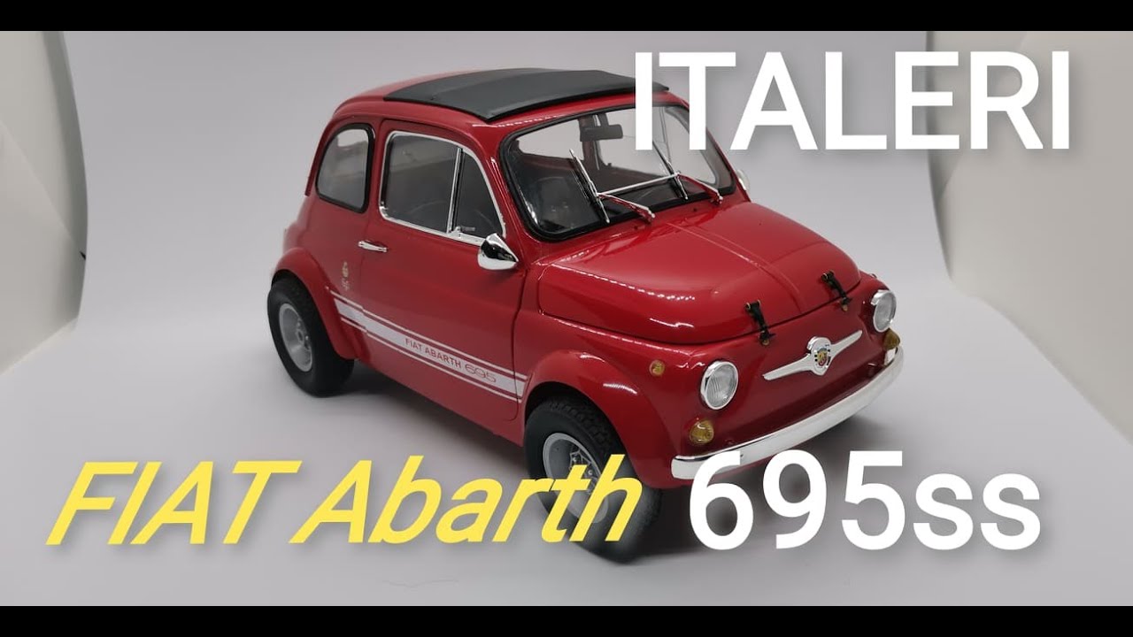Fiat Abarth 695SS Italeri 1:12 Scale Model Kit