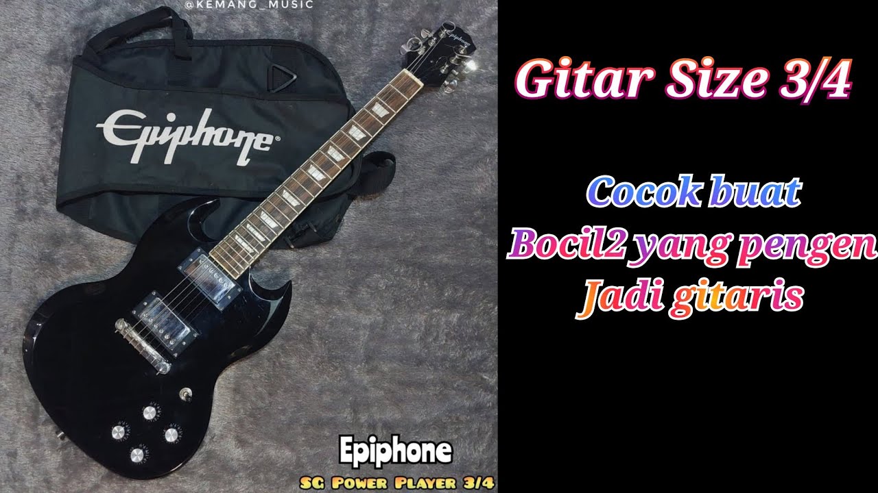 EPIPHONE SG POWER PLAYER 3/4 #epiphonesgpowerplayer #epiphonesg #gibsonsg 