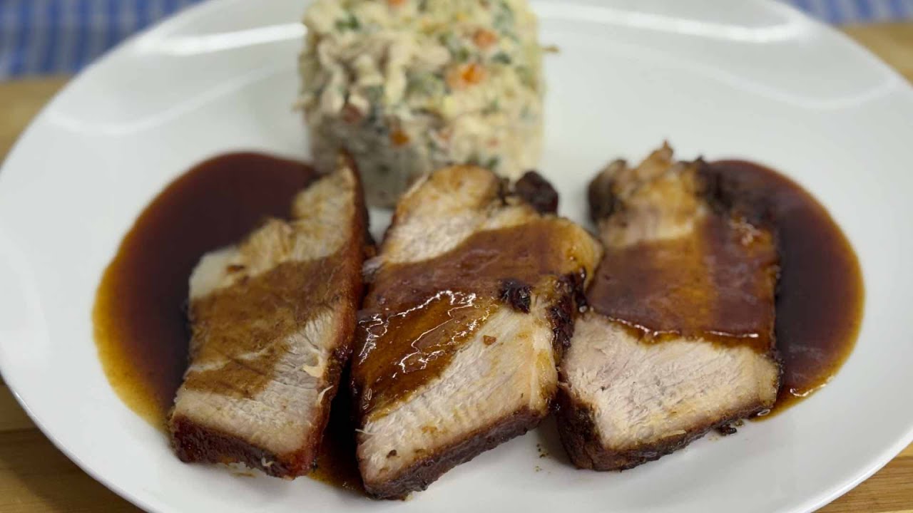 Como hacer Lomo de Cerdo Caramelizado Navideño - Clau y Canela