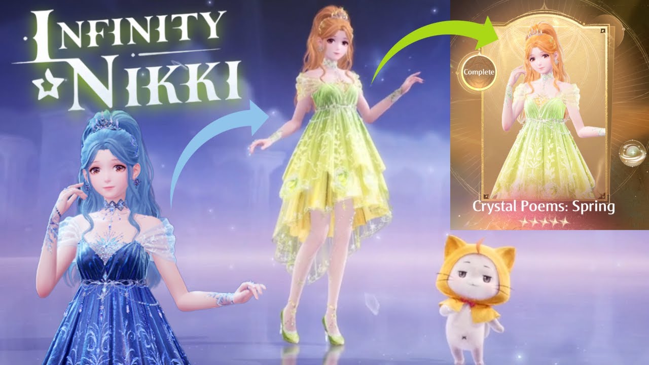 Crystal Poems: Spring Evolution | Infinity Nikki