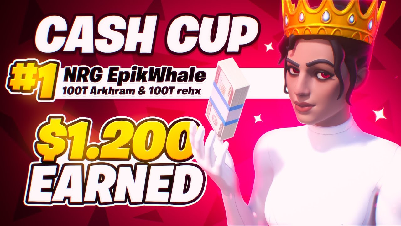 🏆 1ST PLACE In Trio Cash Cup 🏆 (Fortnite Trio Cash Cup Highlights) | NRG EpikWhale