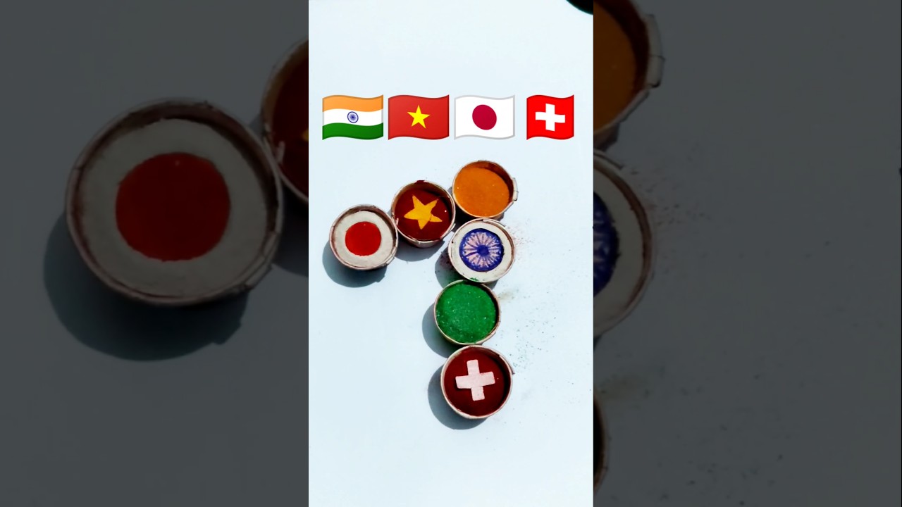 🇮🇳🇻🇳🇯🇵🇨🇭 Independence day drawing || Republic day drawing 🍧🍫🍭🍦🎉 #shorts #art #trending