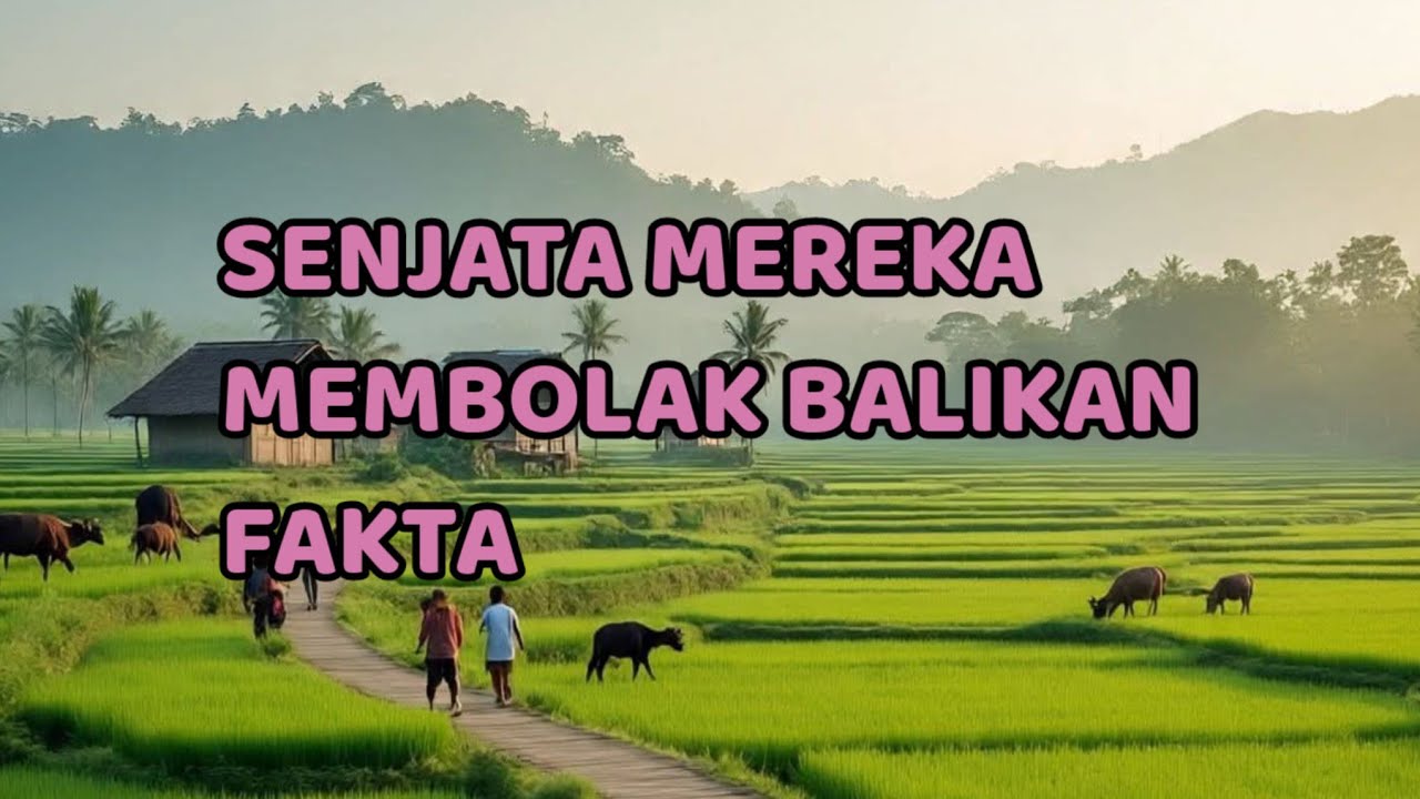 🎆 SENJATA MEREKA MEMBOLAK BALIKAN FAKTA 🎆