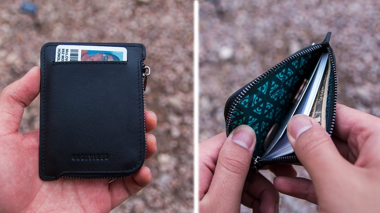 Best Minimalist Wallet That Can Hold Coins?! - UNDIVIDED Wallet Review