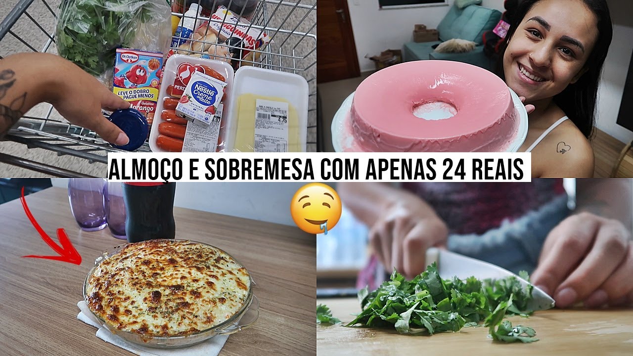 DESAFIO | ALMOÇO COM SOBREMESA COM R$24,00