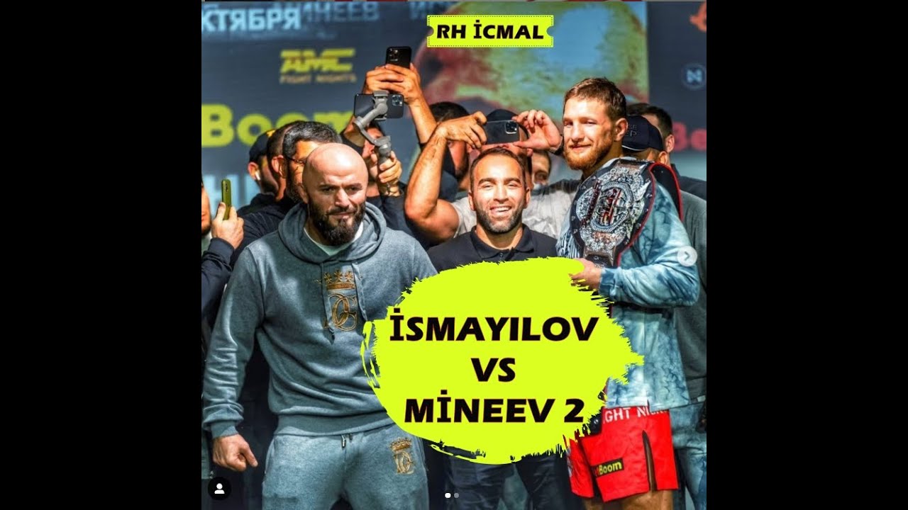 Maqomed İsmayılov vs Vladimir Mineev 2 💥 Магомед Исмаилов против Владимира Минеева 2