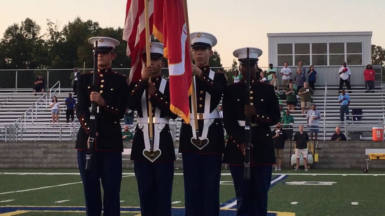 Color Guard @ Friday Night Football vs White Station