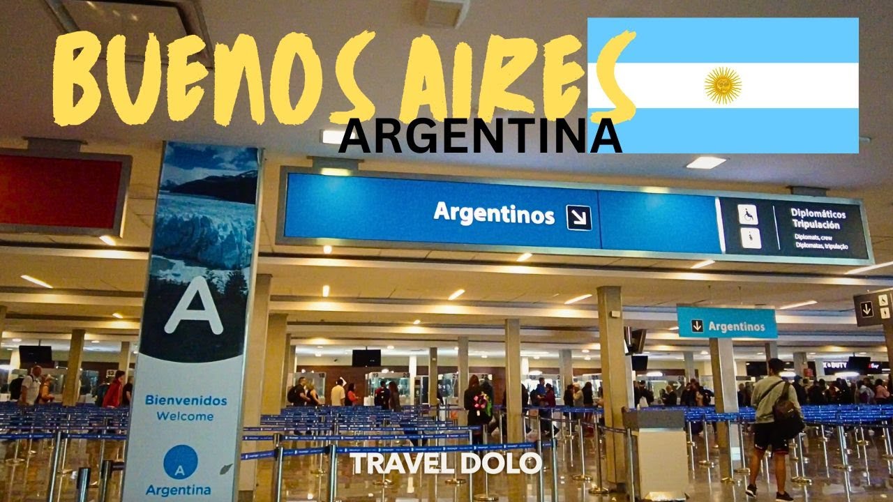 ARRIVING IN BUENOS AIRES, ARGENTINA | Ezeiza International Airport (EZE)