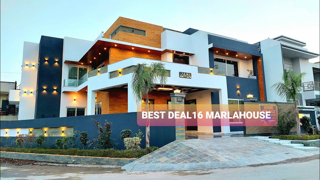 16 Marla Corner House for sale in Media Town Islamabad| House for sale in Pakistan | Construction