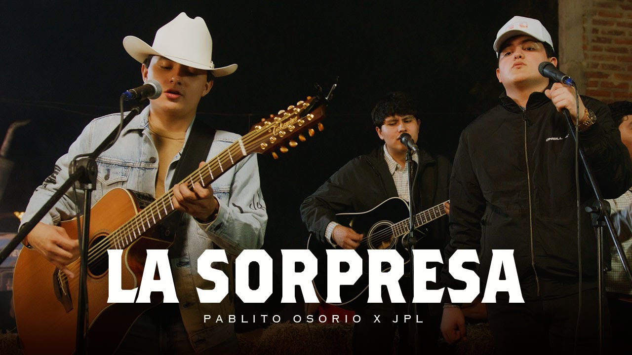 Pablito Osorio X JPL -  La Sorpresa (en vivo cover Ariel Camacho)