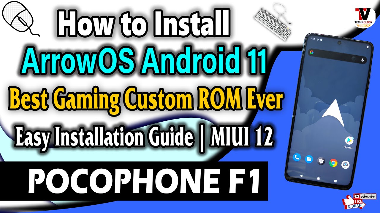 How to Install Arrow OS Android 11 on POCO F1 (Easy Way to Install a Gaming ROM)