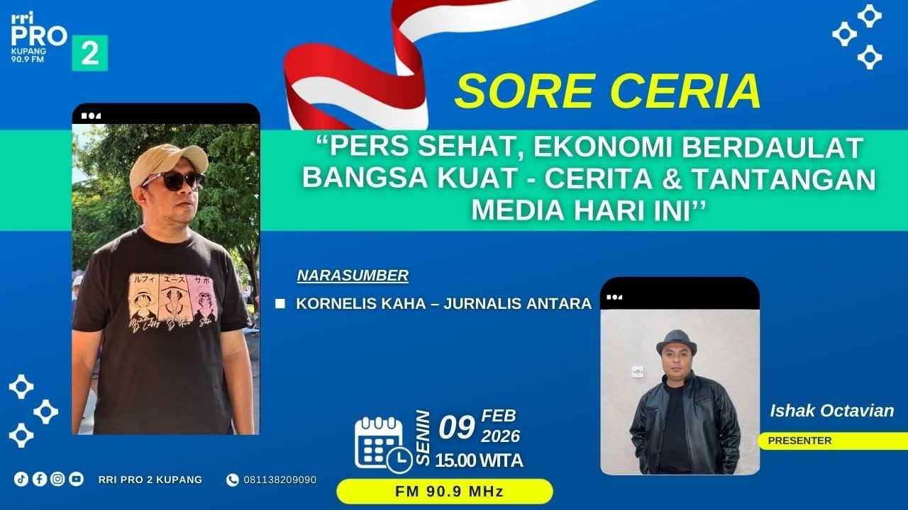 [LIVE] Pers Sehat, Ekonomi Berdaulat Bangsa Kuat - Cerita & Tantangan Media Hari Ini - Sore Ceria