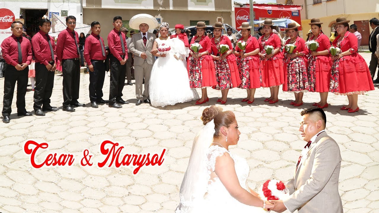 BODA DE  CESAR OMAR Y MARISOL LA PAZ BOLIVIA