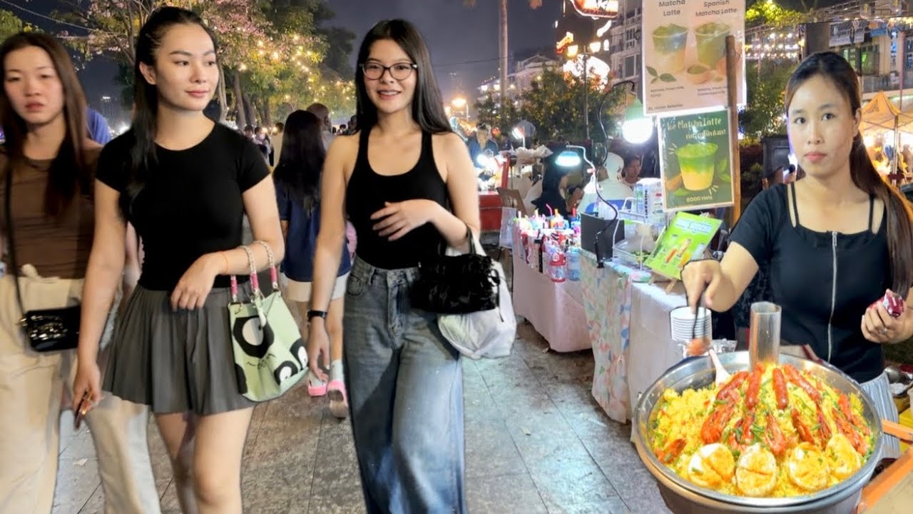 Best Walking Tour in Phnom Penh City 2026 - Phnom Penh Night Market, Cambodian Street Food Tour