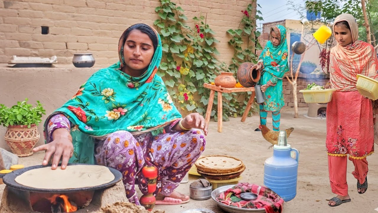 Traditional Village Evening | Joint Family Village Life | Village Joint Family