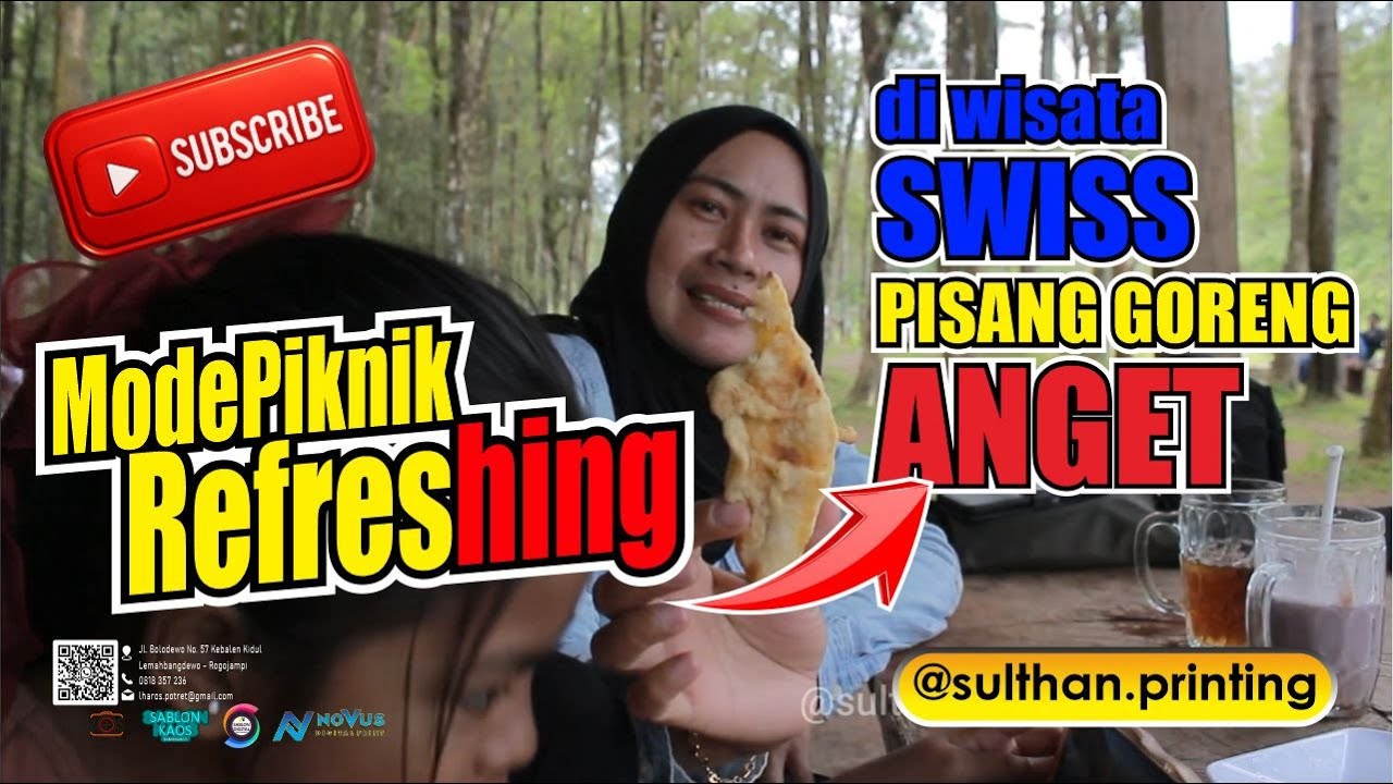 Liburan Piknik tipis tipis di wisata SUWISS