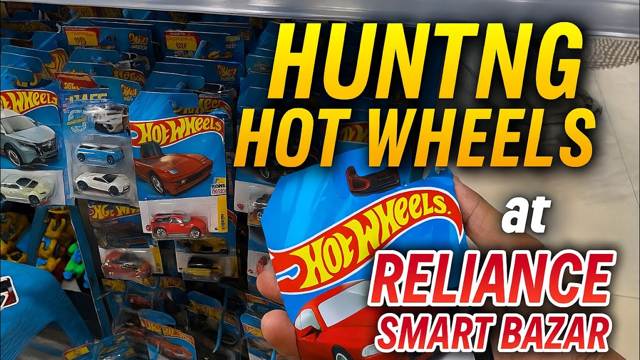 Hot Wheels Peg Hunting at Reliance Smart Bazaar 🛒 | Found Custom & Rare Mainlines!