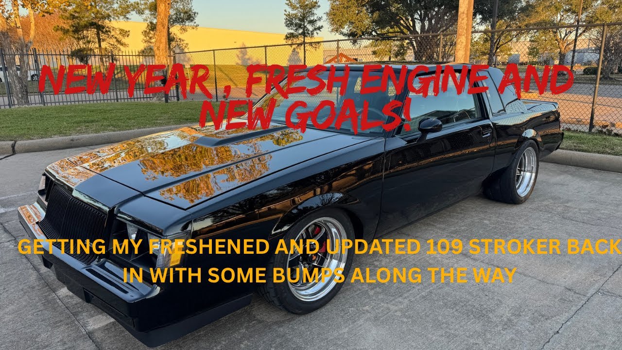 Freshened stroker engine ready for my 87 Buick Grand National