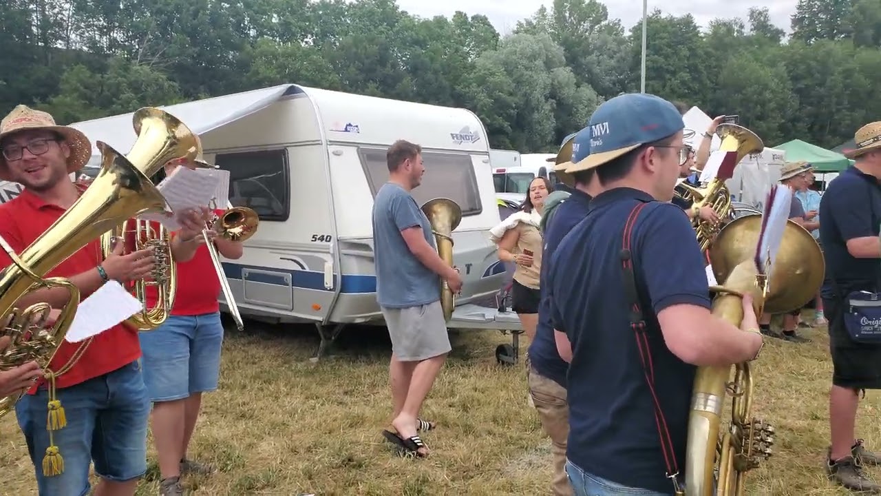 Böhmischer Traum - Woodstock der Blasmusik 2023 Campingplatz