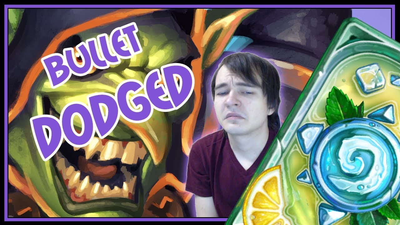 Phew! Dodged a bullet with this shaman! | Odd warrior | The Boomsday Project | Hearthstone